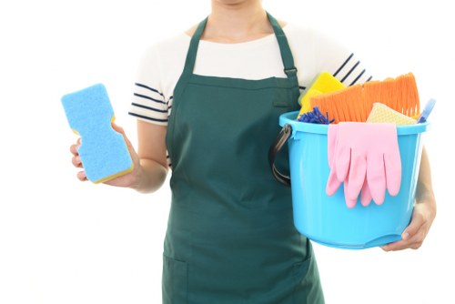 Sorted recycling materials prepared for responsible disposal