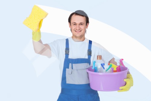 Detailed kitchen cleaning in a Kentishtown home during a one-off clean