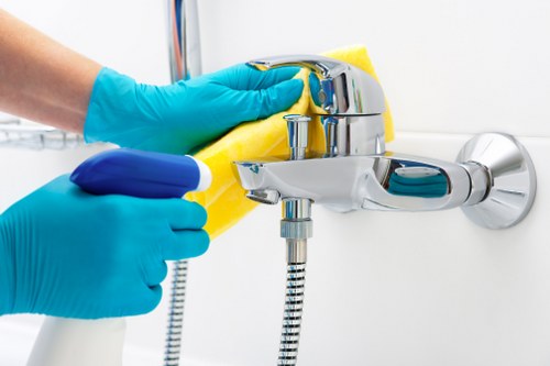 Local cleaning team handling bathroom and kitchen cleaning in Kentishtown