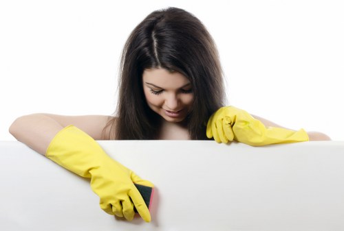 Items being sorted during a house clearance in Kentishtown