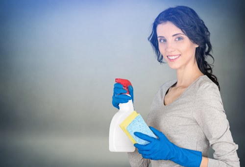 Professional after builders cleaning for a flat in Kentishtown with windows and floors being cleaned